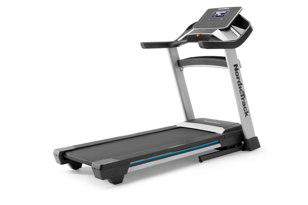 black treadmill