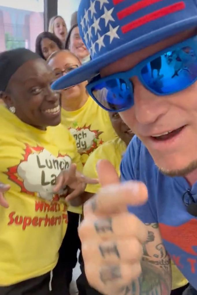 Rapper Vanilla Ice is a local resident at Wellington, Florida.