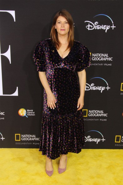 Gail Simmons at the New York City Premiere Screening of National Geographic Documentary Films' We Feed People at SVA Theatre.