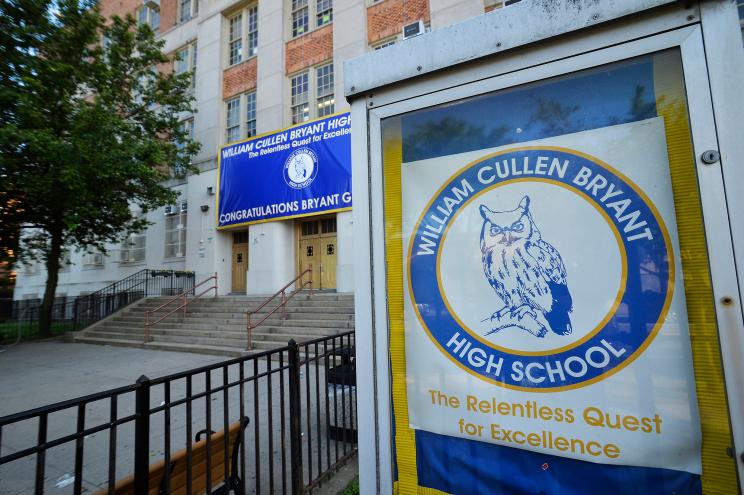 Teachers at William Cullen Bryant High School in Long Island City claim school administrators are pressuring them to pass undeserving students.