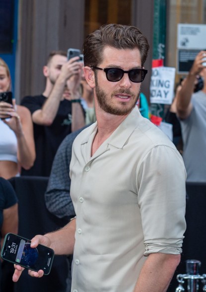 Andrew Garfield attends the Chanel dinner at the Tribeca Film Festival on June 1213, 2022.