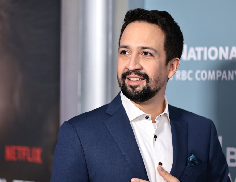 Lin-Manuel Miranda attends "Halftime" Premiere during the Tribeca Film Festival Opening Night on June 8, 2022.