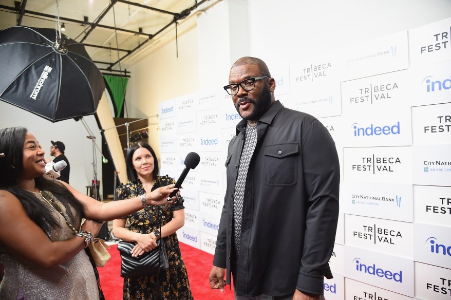 Tyler Perry attends the "Director Series" during the Tribeca Festival on June 13, 2022.