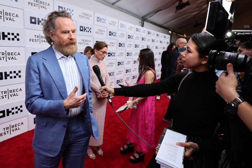 Bryan Cranston attends "Jerry & Marge Go Large" premiere during the 2022 Tribeca Film Festival on June 15, 2022.