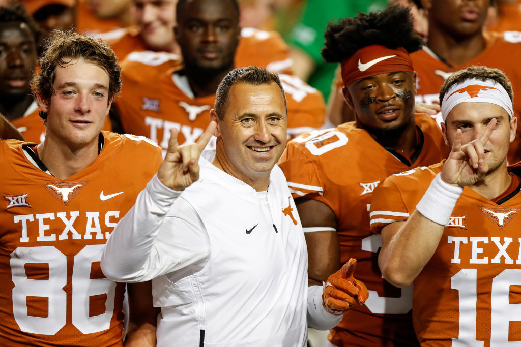 Steve Sarkisian went "all in" to recruit Arch Manning to Texas.