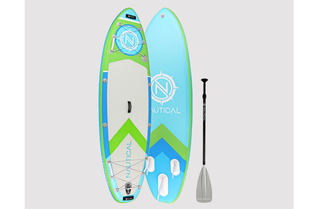 A kids paddle board