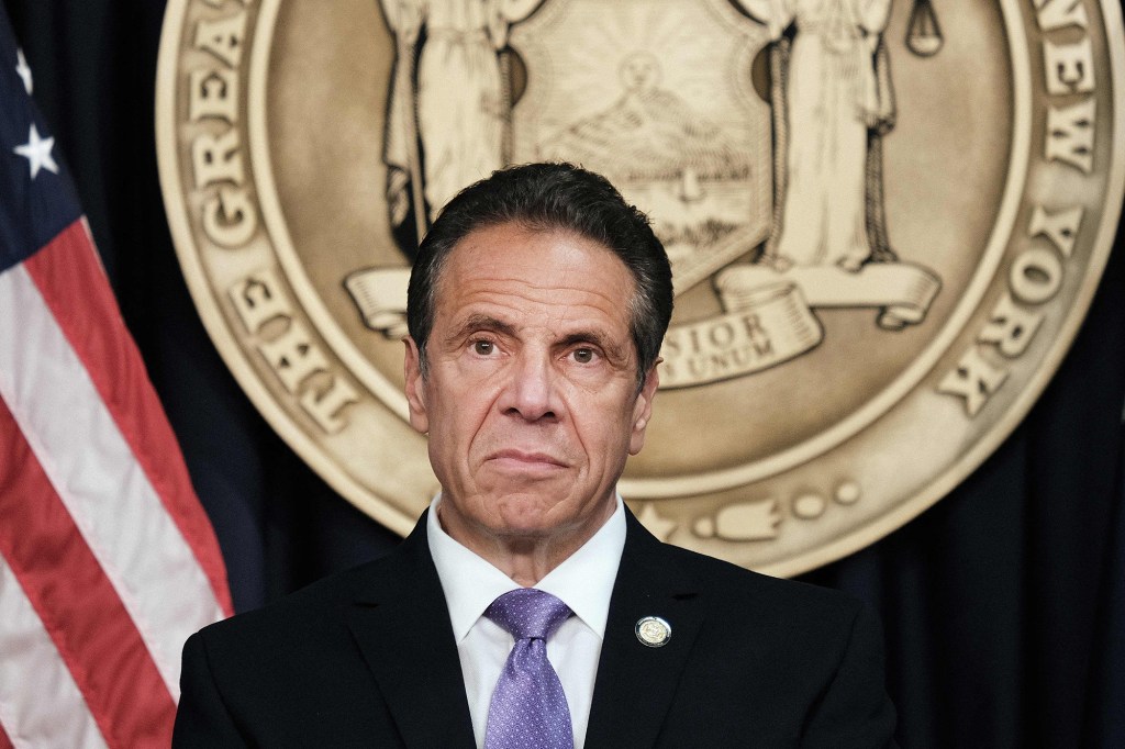 Then New York Governor Andrew Cuomo