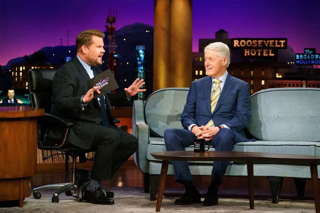 Former President Bill Clinton told Corden "there’s no aliens that I know [of]."