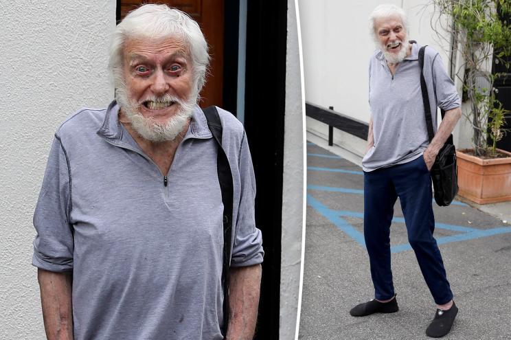 Dick Van Dyke, 96, looked happier than ever as he left lunch with friends in Malibu last Thursday, telling well-wishers that he's "just glad to still be here."