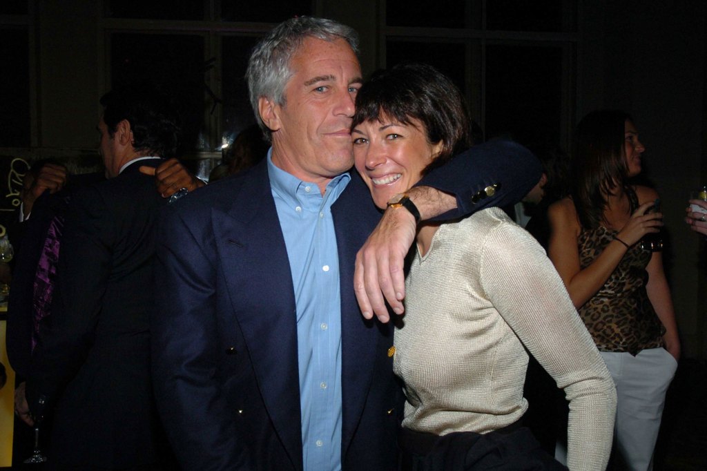 Jeffrey Epstein and Ghislaine Maxwell attend de Grisogono Sponsors The 2005 Wall Street Concert Series Benefitting Wall Street Rising, with a Performance by Rod Stewart at Cipriani Wall Street on March 15, 2005 in New York City.