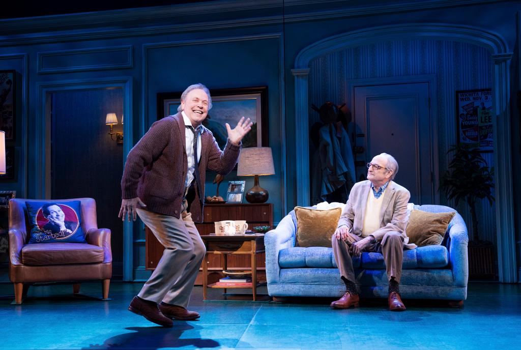 Billy Crystal performs onstage in "Mr. Saturday Night."