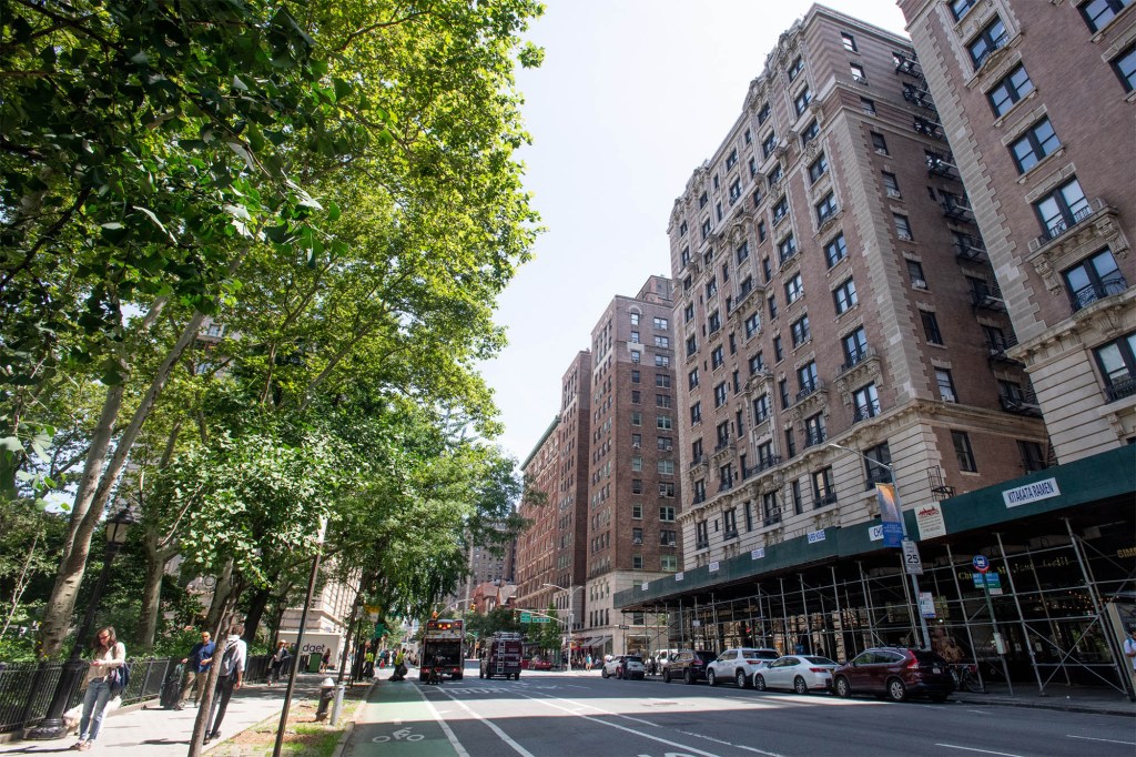 Some locals have guessed that the eggs are coming from a building across the street on Amsterdam Avenue.