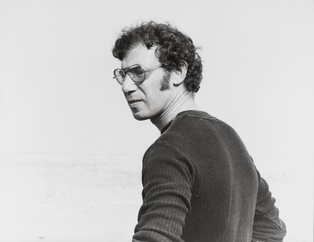 BOB RAFELSON during FIVE EASY PIECES.