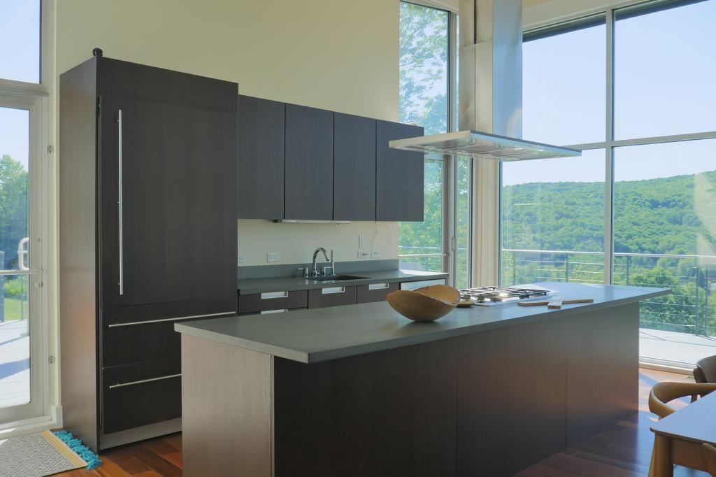 Interior of the home's kitchen.