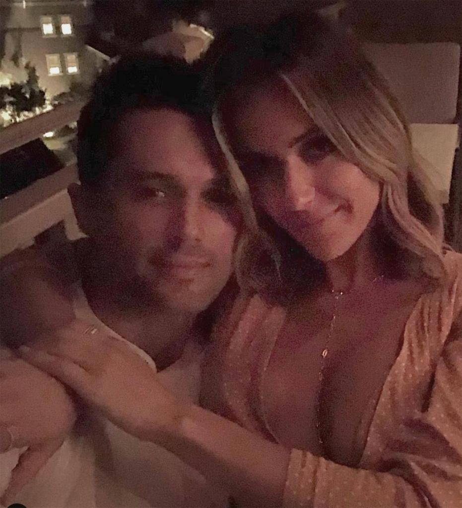 Stephen Colletti and Kristin Cavallari pose together in the summer of 2020.