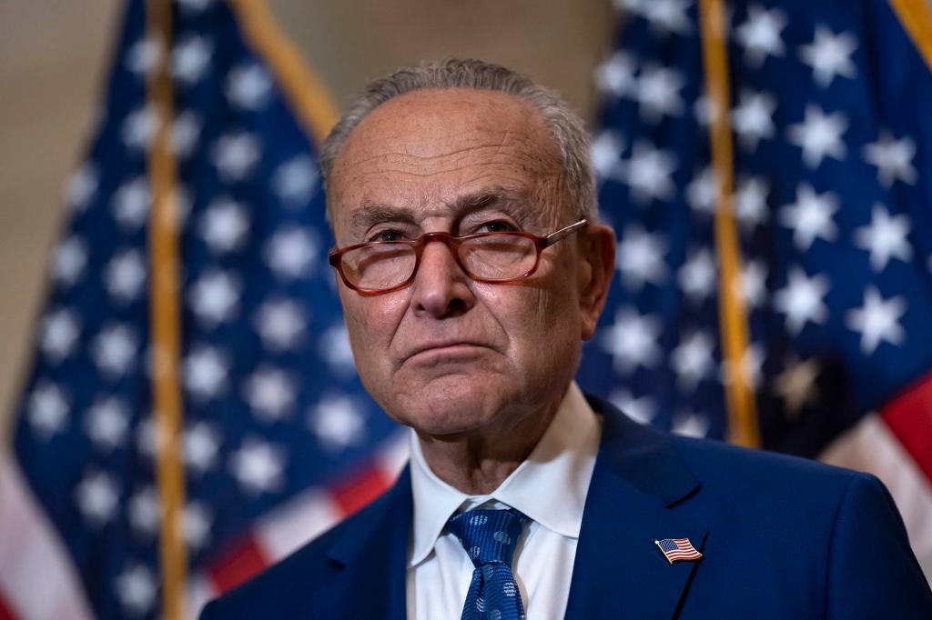 Senate Majority Leader Chuck Schumer