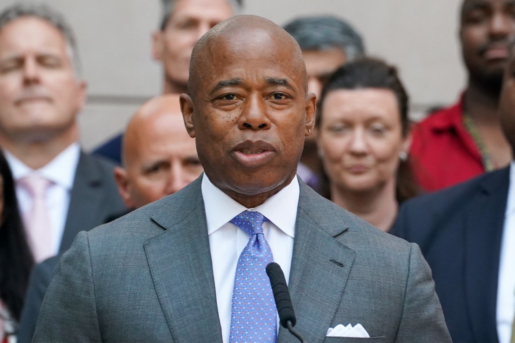 NYC Mayor Eric Adams visits Office of the Chief Medical Examiner.