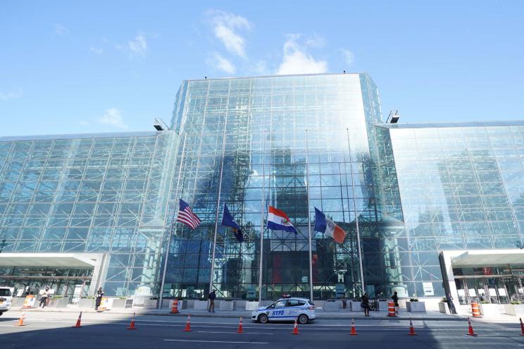 The New York State bar exam is set to take place at the Javits Center.