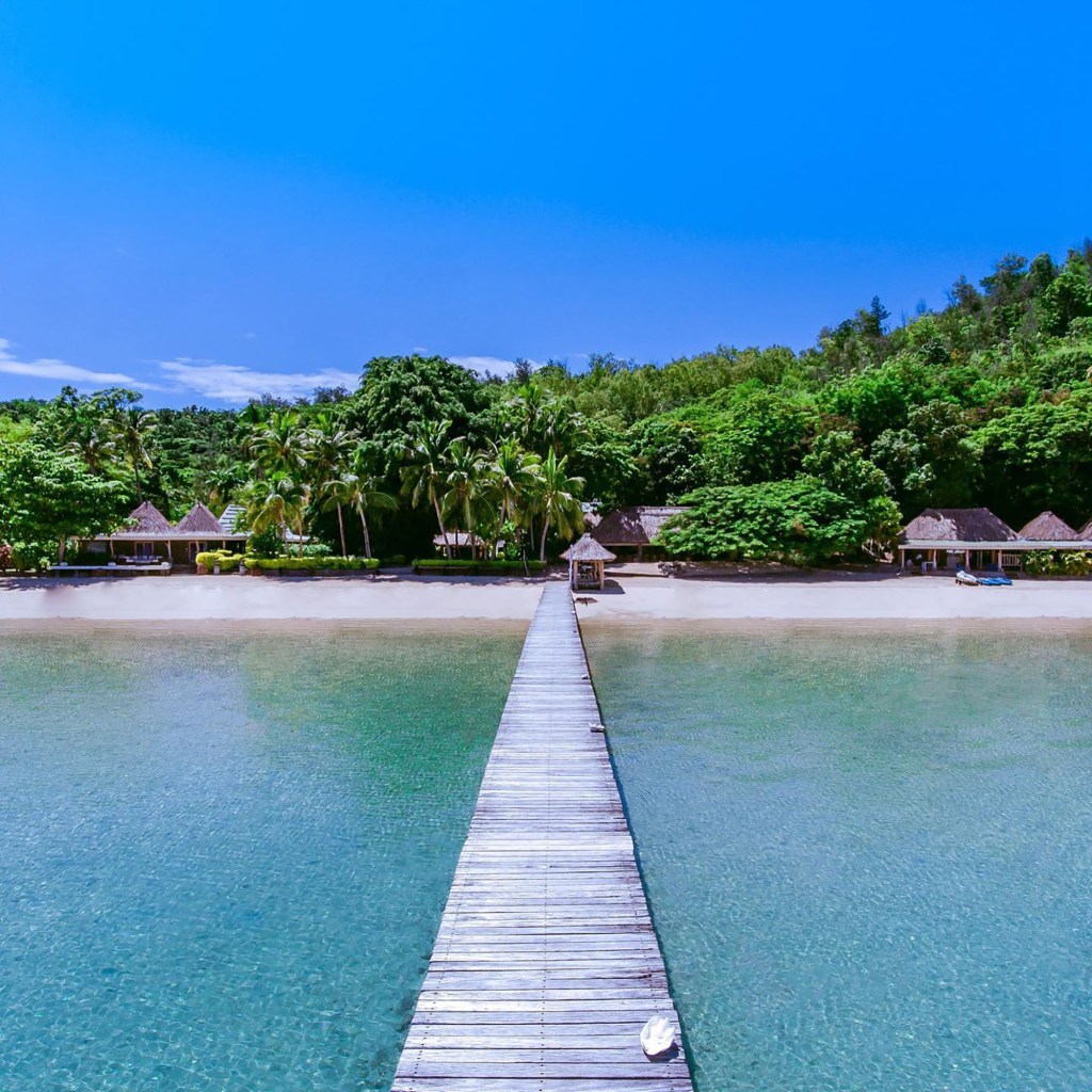 Fiji's Turtle Island Resort.