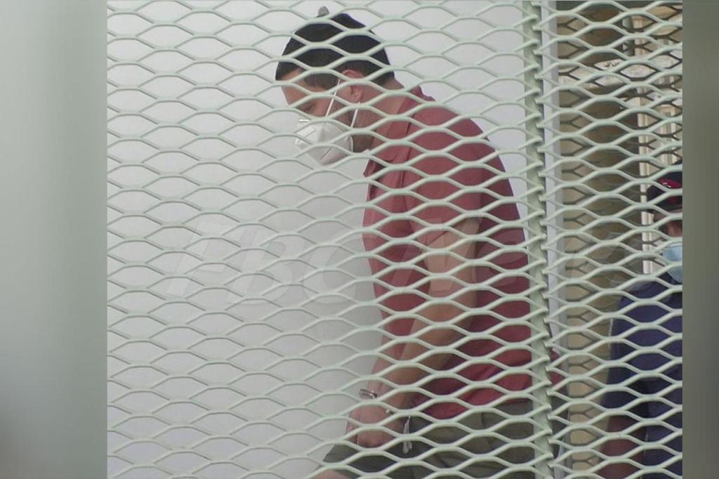 Bradley Robert Dawson behind bars in Fiji.