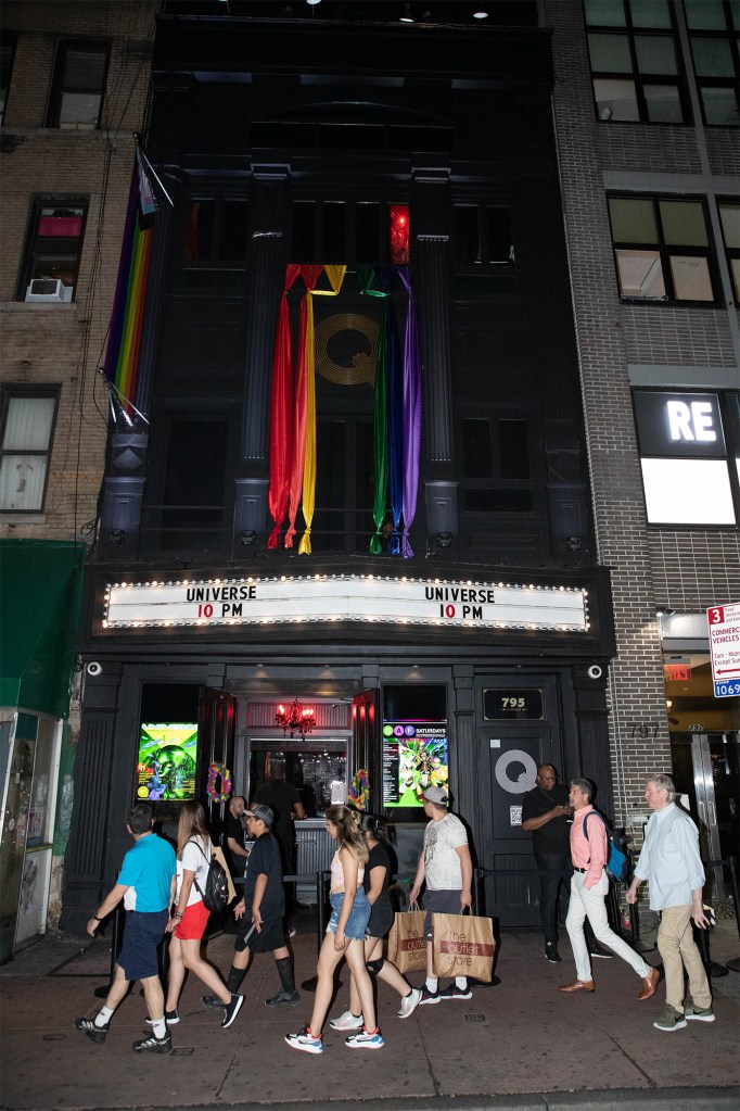 The Q, a bar at 795 Eighth Ave. in Manhattan is seen Friday, July 8, 2022.