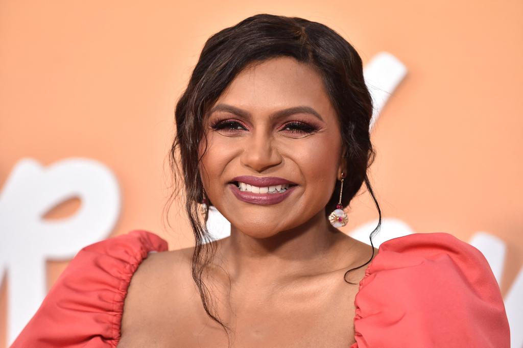 Co-Creator, Writer and Executive Producer Mindy Kaling arrives to attend the premiere of Netflix's "Never Have I Ever", Season Three, at the Westwood Village Theater in Los Angeles on August 11, 2022. 