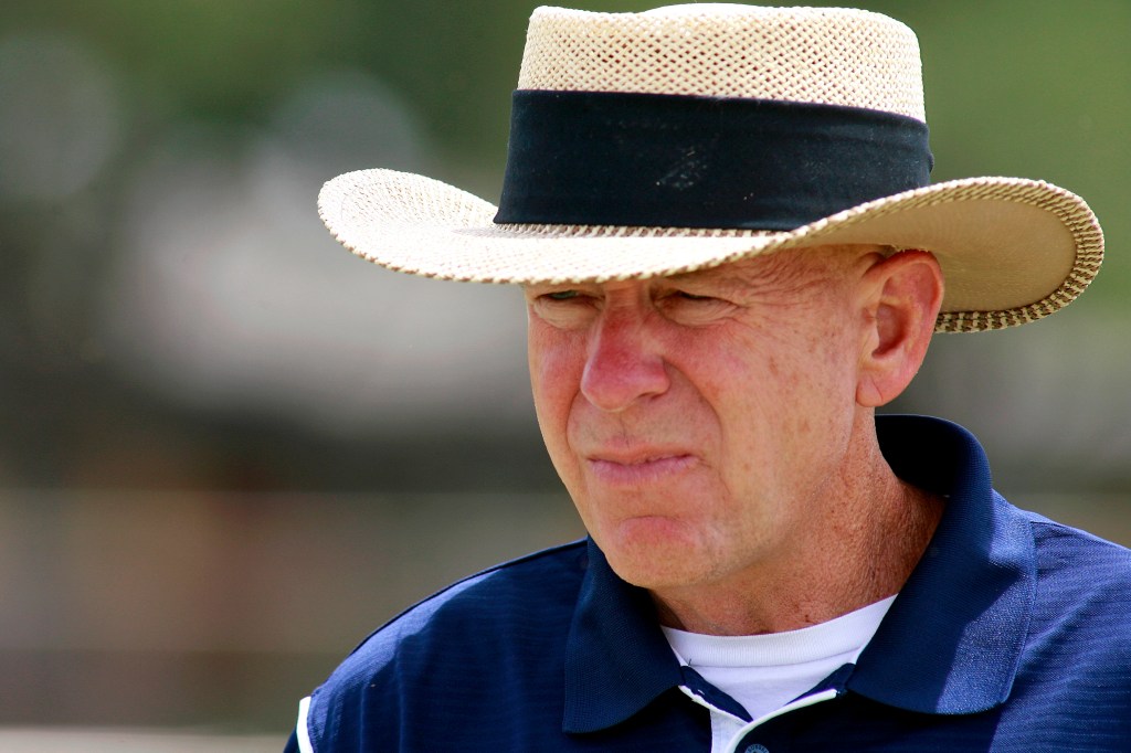 Odessa Permian head coach Gary Gaines at practice in 2009.