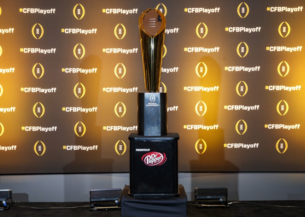 College Football Playoff trophy