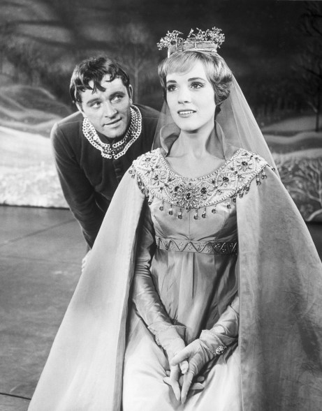 Julie Andrews and Richard Burton starred in "Camelot" on Broadway from 1960-1963.