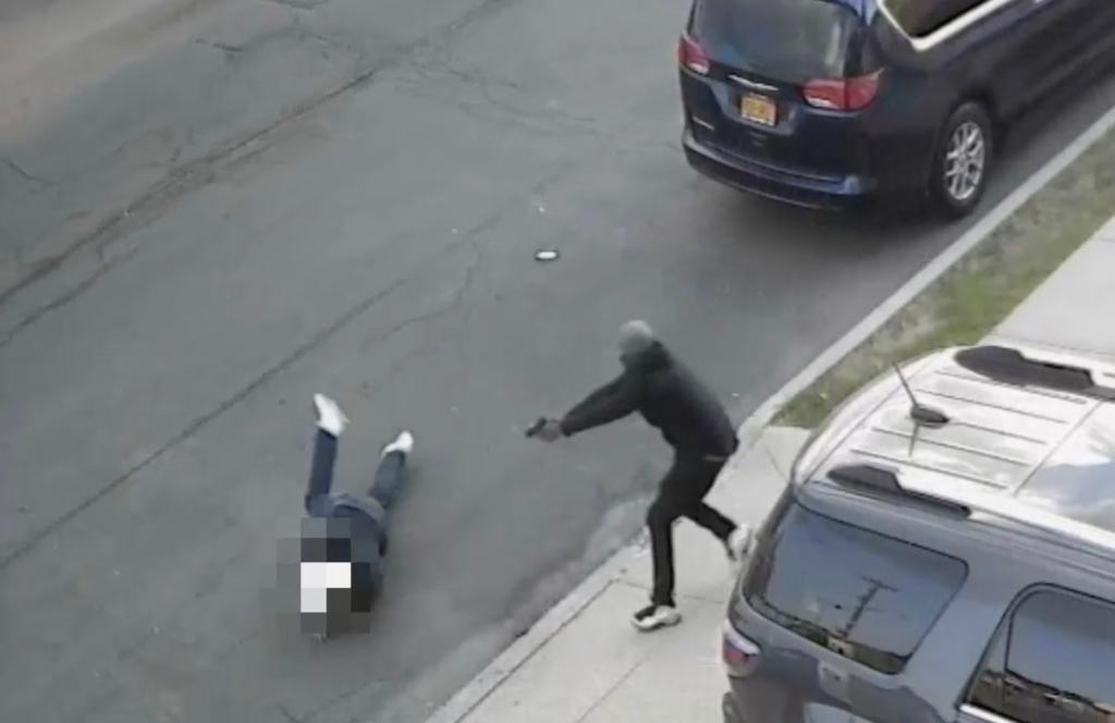 Salvatore Zotolla's previous shooting was caught on security footage.