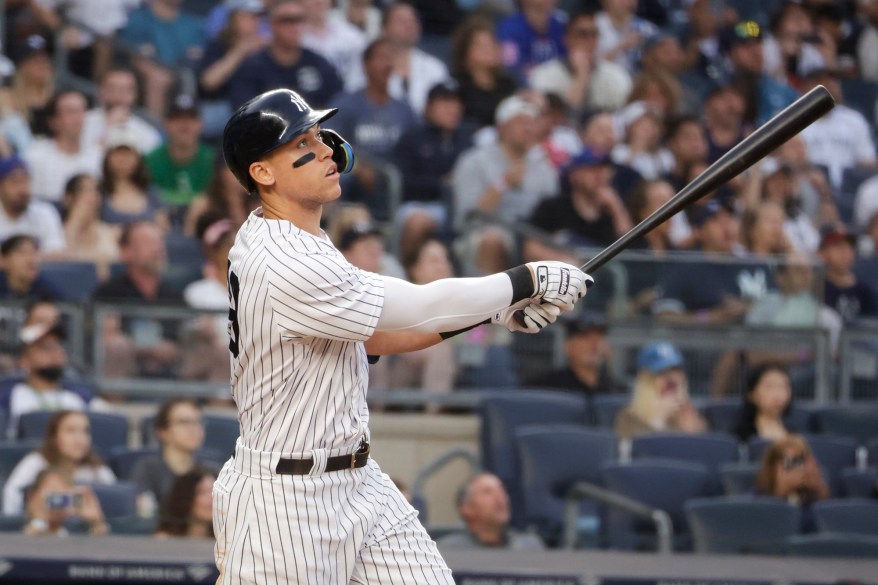 20 - Judge hits a solo home run in the third inning against the Detroit Tigers, Friday, June 3.