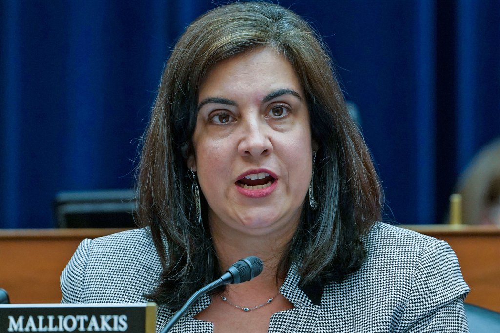 Rep. Nicole Malliotakis, R-N.Y., incumbent for New York's 11th Congressional District, speaks during a House Select Subcommittee meeting on Capitol Hill