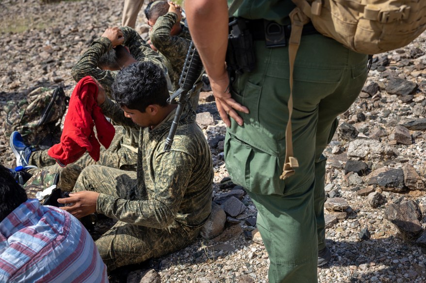 Migrant Border Crossings Into The U.S. Surge To New Record High