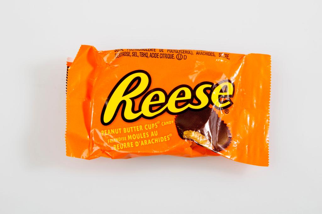 Reese's Peanut Butter Cup packaging. 