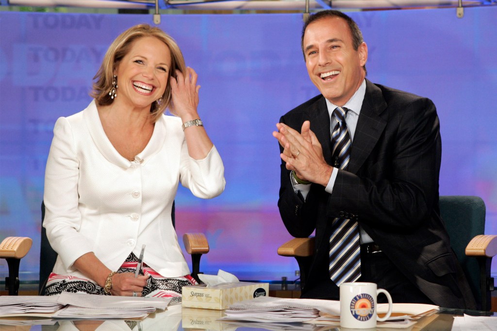 Couric said she and Lauer had a "wonderful" relationship when they worked together on.