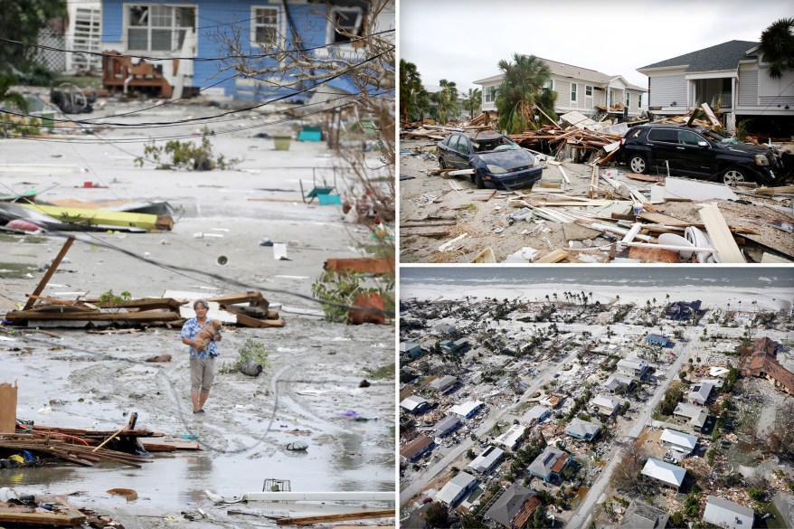 Chilling scenes as Hurricane Ian wreaks havoc throughout Florida:  photos