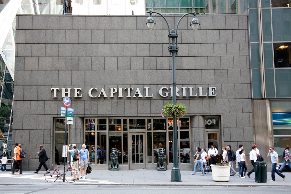 A Capital Grille restaurant.