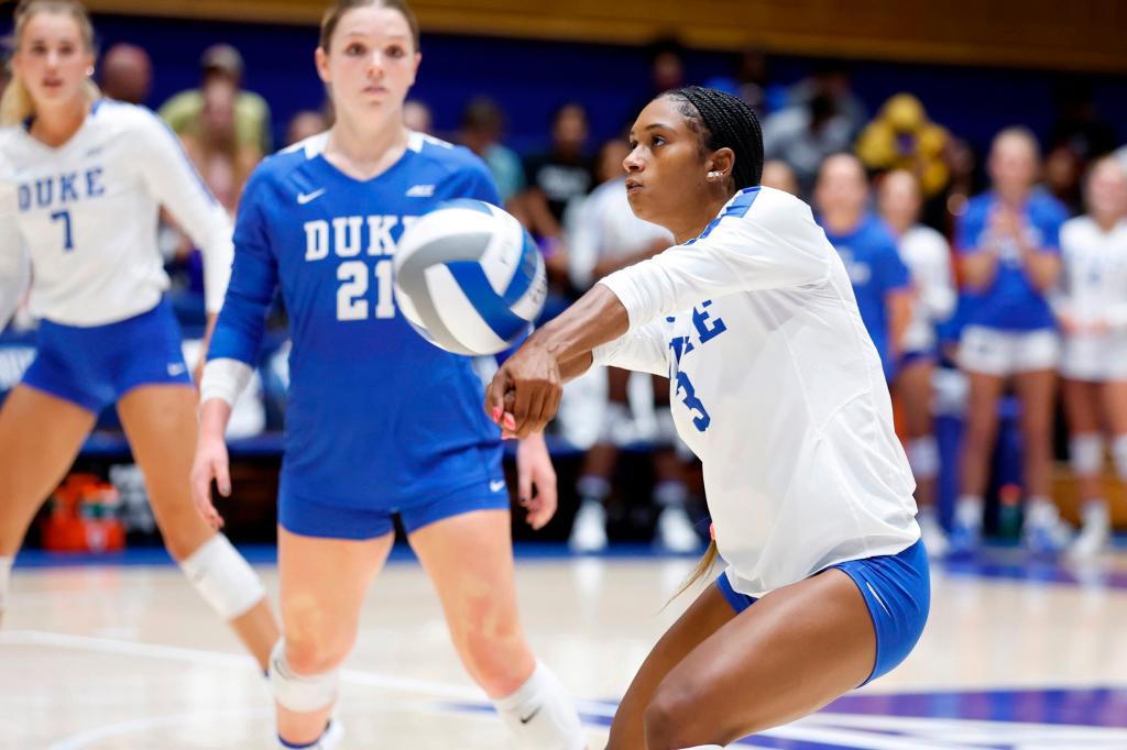 Duke University woman's volleyball player Rachel Richardson claimed a fan at Brigham Young University hurled racial abuse to her during a game last month.