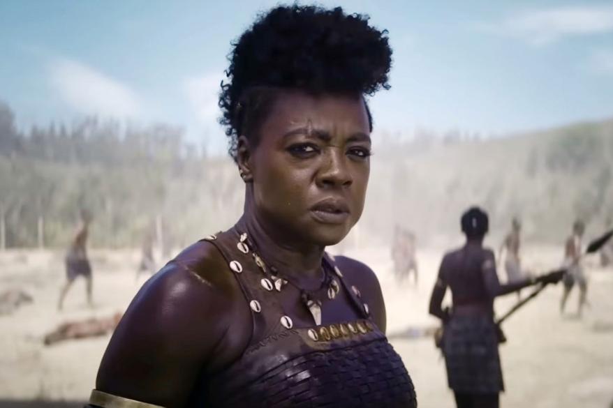 Viola Davis in "The Woman King."