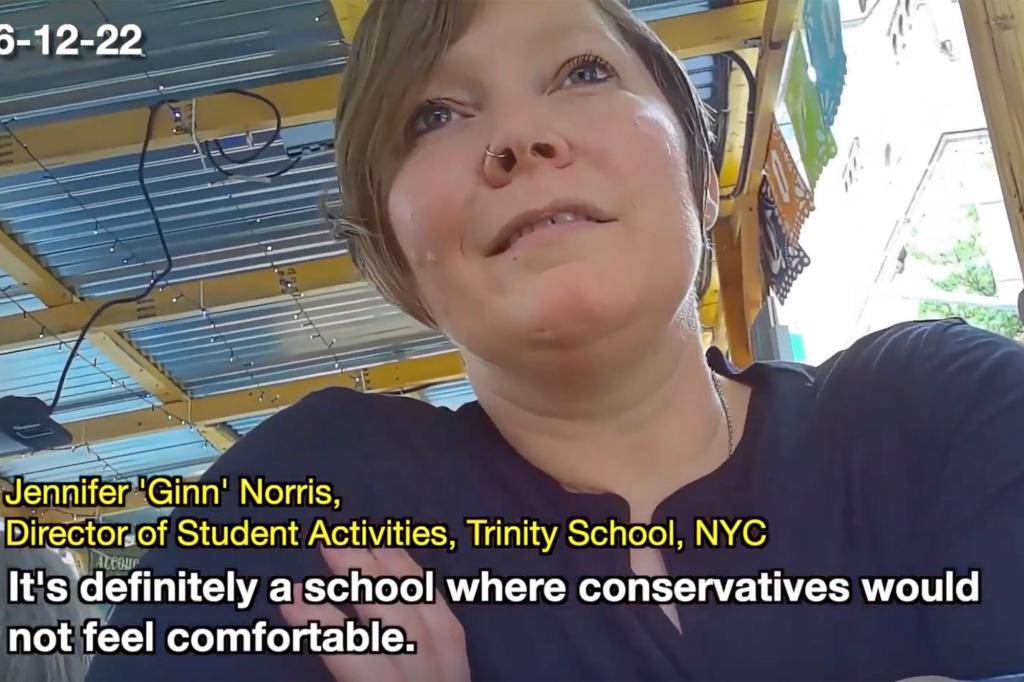 Norris was caught on video saying that she pushes an agenda for her students.