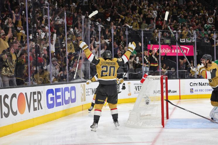 Vegas Golden Knights center Chandler Stephenson