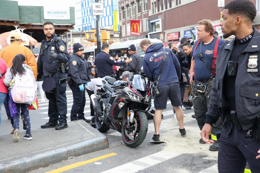 Bronx motorcycle accident