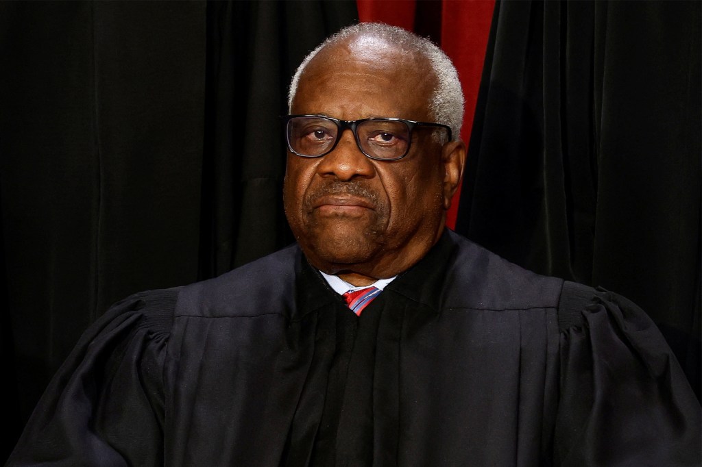 Supreme Court Justice Clarence Thomas said that drawing district lines by race will “exacerbate racial tensions."