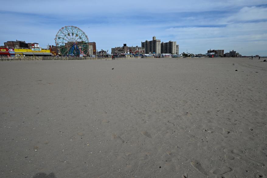 Coney Island ten years later, in Oct. 2022.