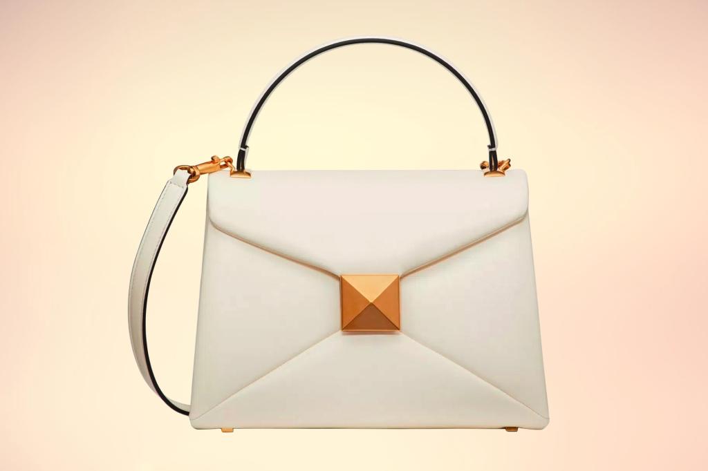 “Cross-body bags are the easiest to wear, especially when I’m on my way to and from set or traveling. This bag can be worn with anything!” Handbag, $3,650 at Valentino.com