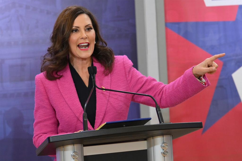 Michigan Gov. Gretchen Whitmer claimed that her Republican opponent Tudor Dixon is “is trying to distract us” with concerns about sexualized materials in schools.