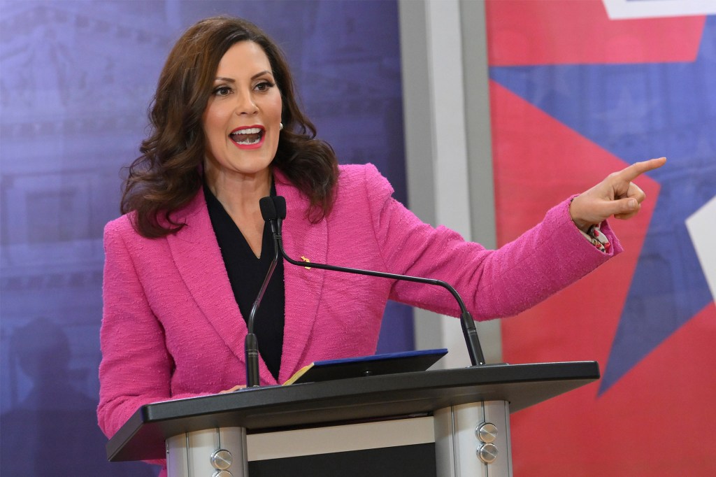 Michigan Gov. Gretchen Whitmer claimed that her Republican opponent Tudor Dixon is “is trying to distract us” with concerns about sexualized materials in schools.