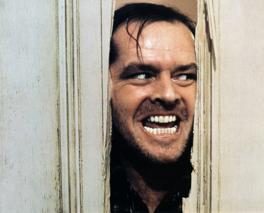 Jack Nicholson in "The Shining."