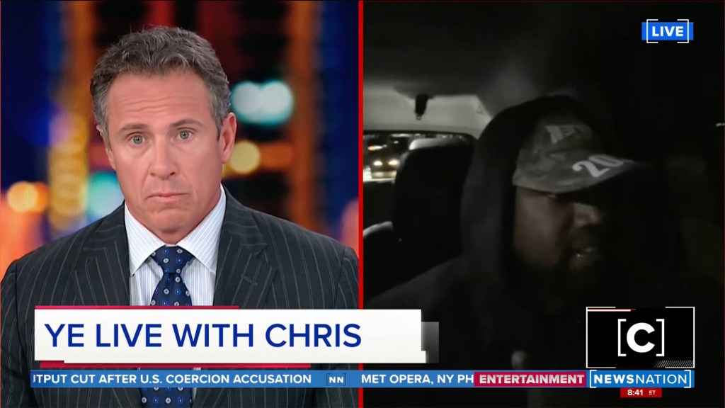 Chris Cuomo interviews Kanye West