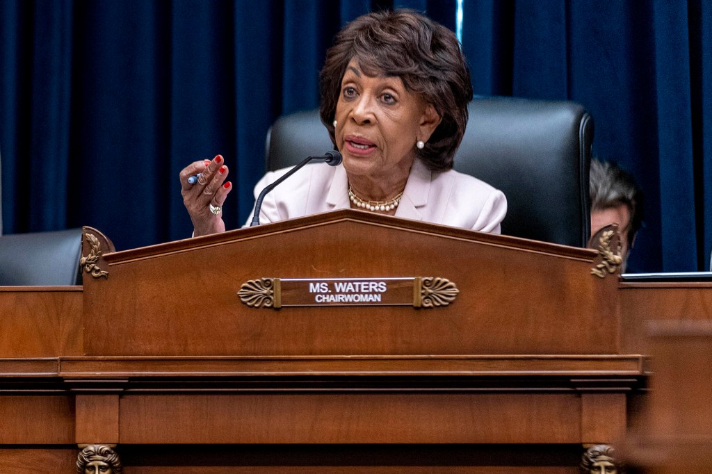 Chairwoman Maxine Waters